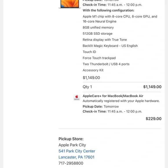 apple MacBook Air